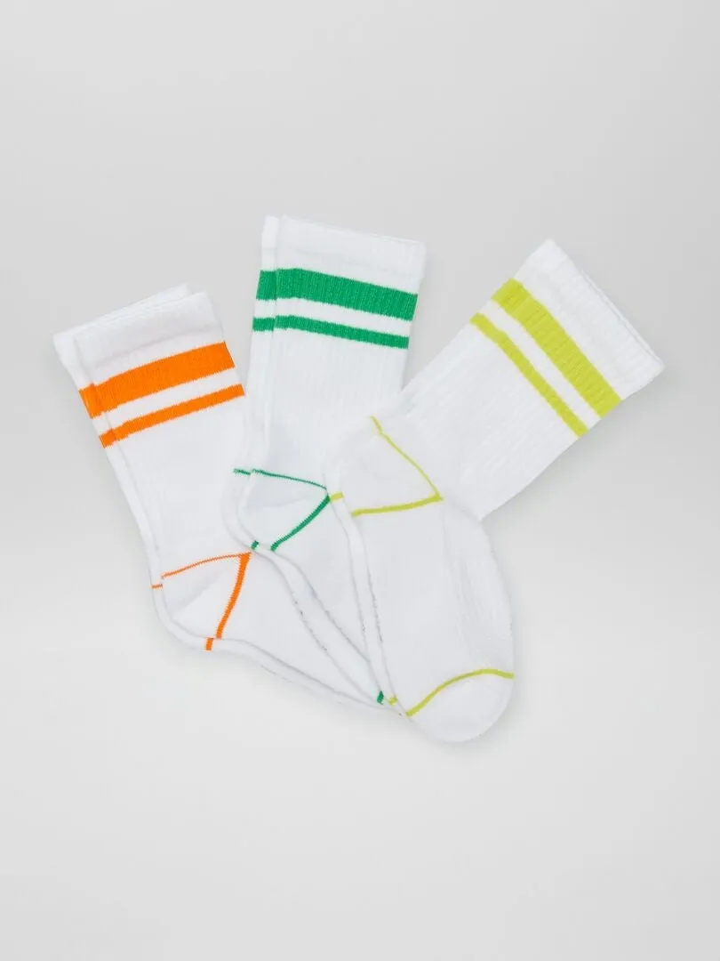 CALCETINES DE DEPORTE  NARANJA