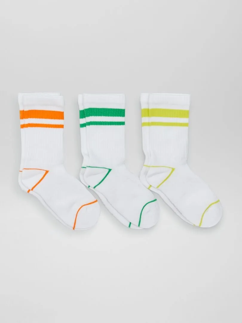 CALCETINES DE DEPORTE  NARANJA