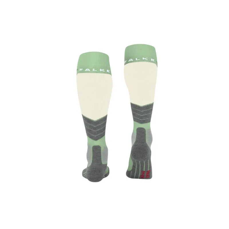 Calcetines de esquí Falke SK2 Intermediate Wool Women (verde tranquilo)