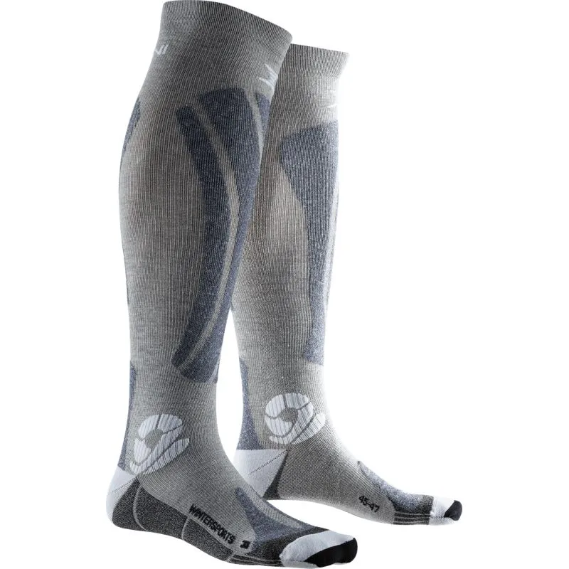CALCETINES DE ESQUí XSOCKS APANI (NEGRO/GRIS/BLANCO) HOMBRES