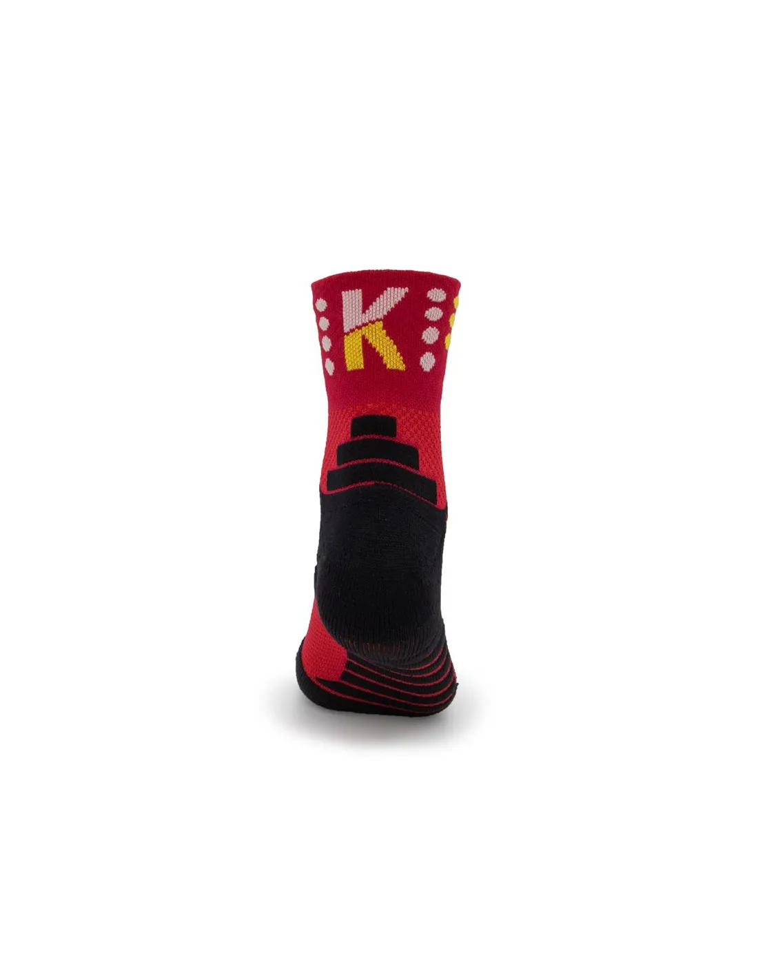 Calcetines de running Kamuabu Tanque 5 Estrellas rojo