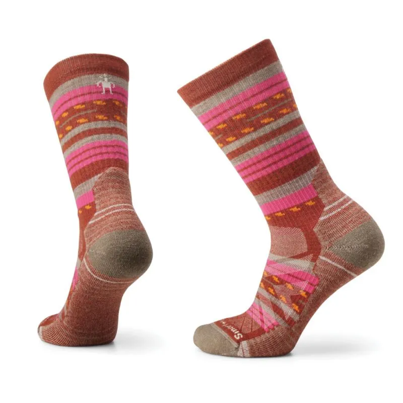 Calcetines de senderismo para mujer Smartwool Light Cushion Margarita Crew (Picante)