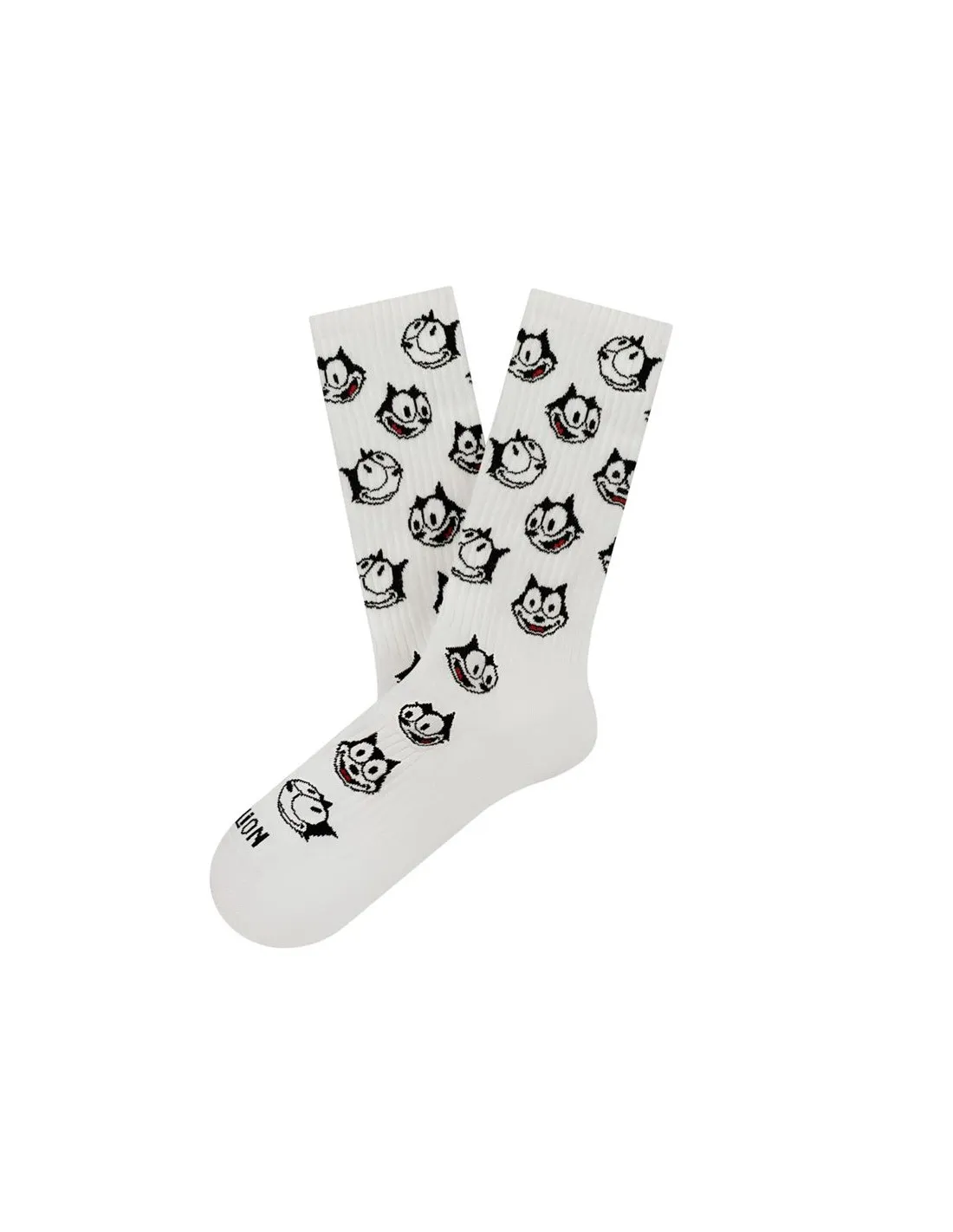 Calcetines Jimmy Lion Athletic Felix Smile White