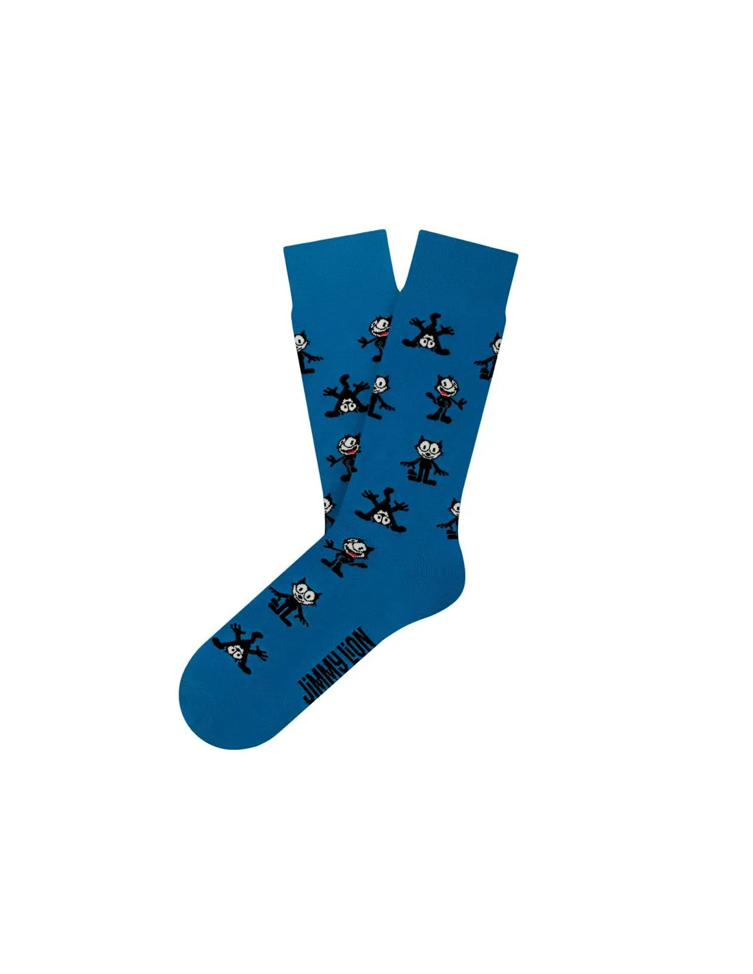 Calcetines Jimmy Lion Felix Pattern Blue