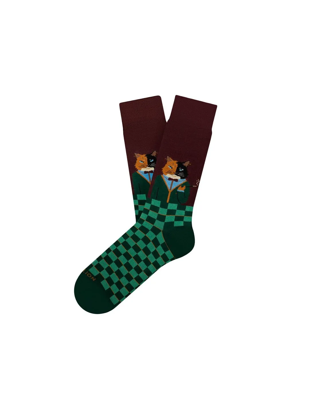 Calcetines Jimmy Lion Gentle Cat Aubergine