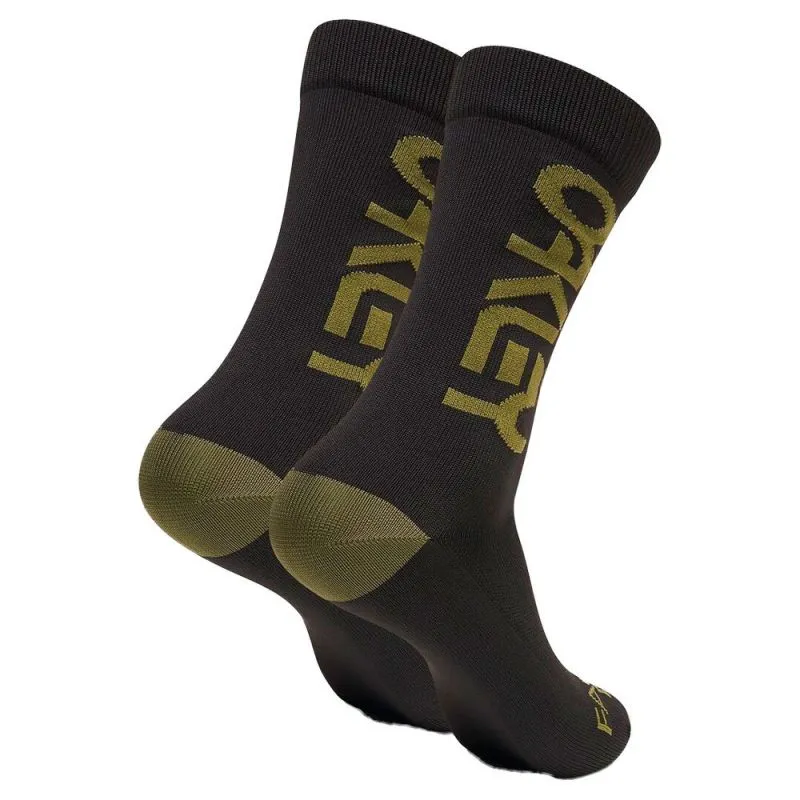 Calcetines Oakley FACTORY PILOT MTB SOCKS (BLACK/NEW DARK BRUSH)