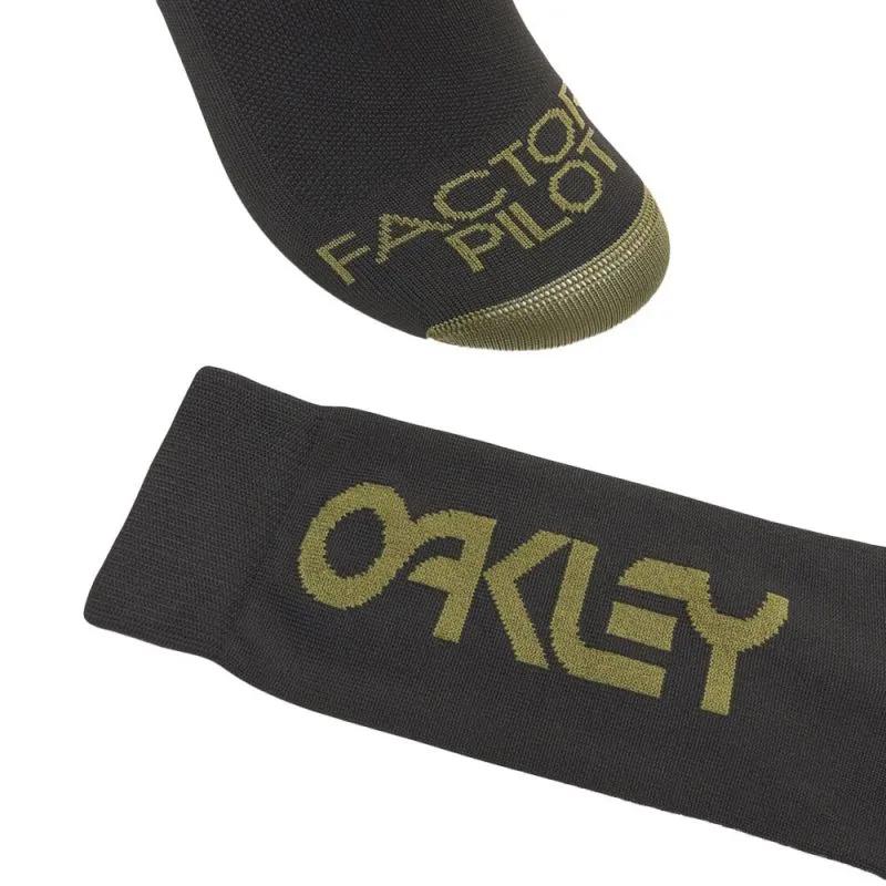 Calcetines Oakley FACTORY PILOT MTB SOCKS (BLACK/NEW DARK BRUSH)