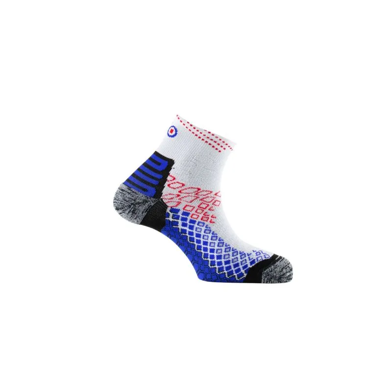 Calcetines Thyo SOCQUETTE PRO MARATHON VERDE S (BLANCO / TRICOLOR)