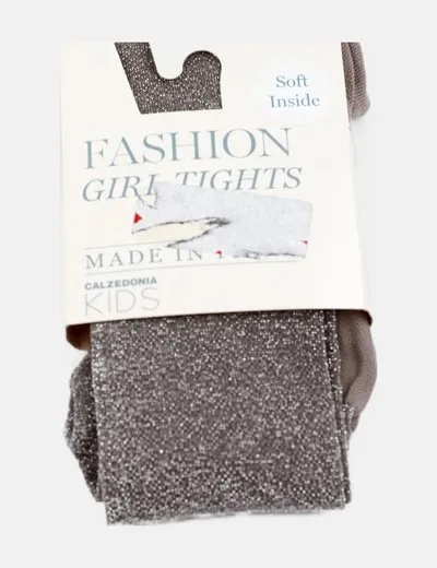 Calzedonia Media plateada glitter