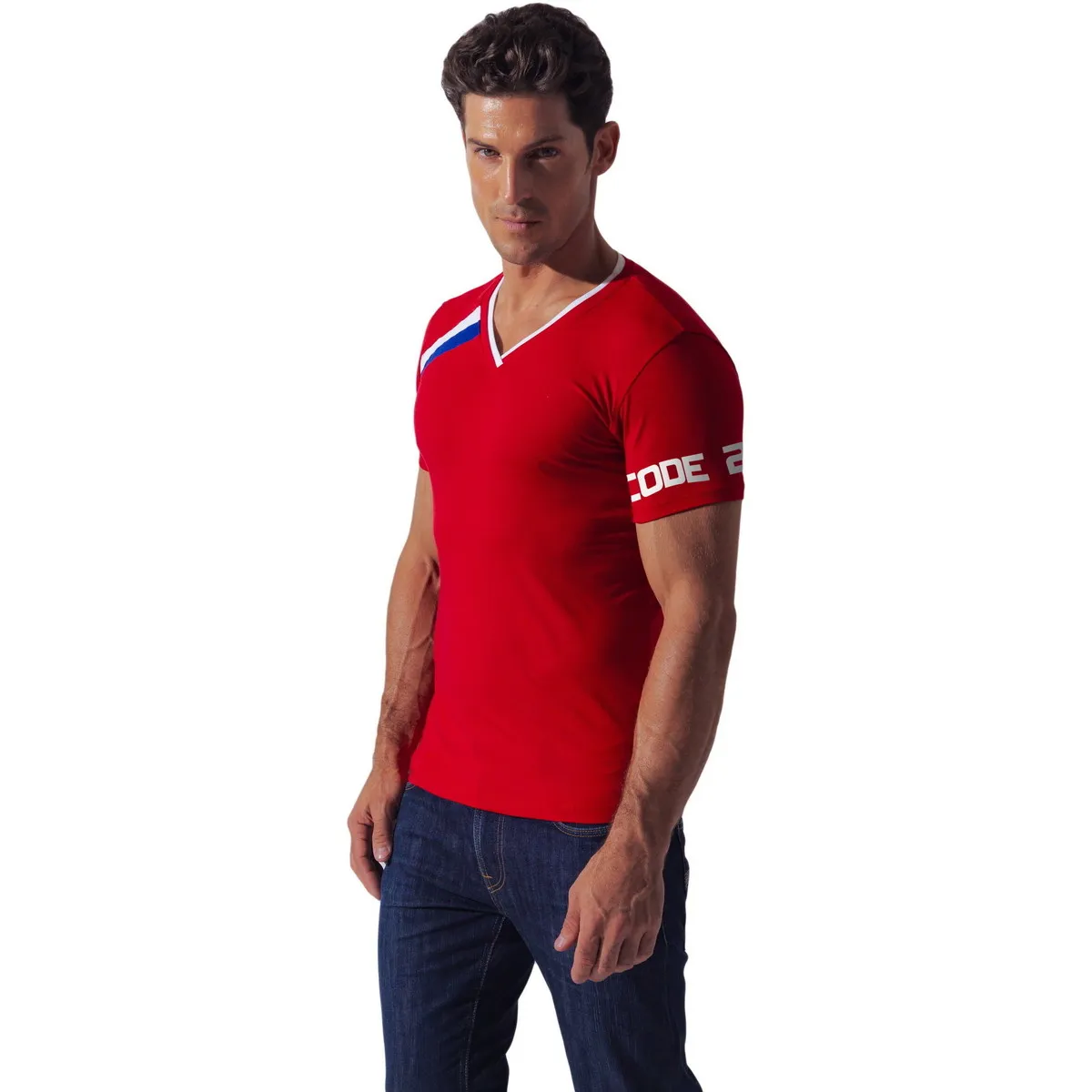 Camiseta Asymmetric sport Code22
