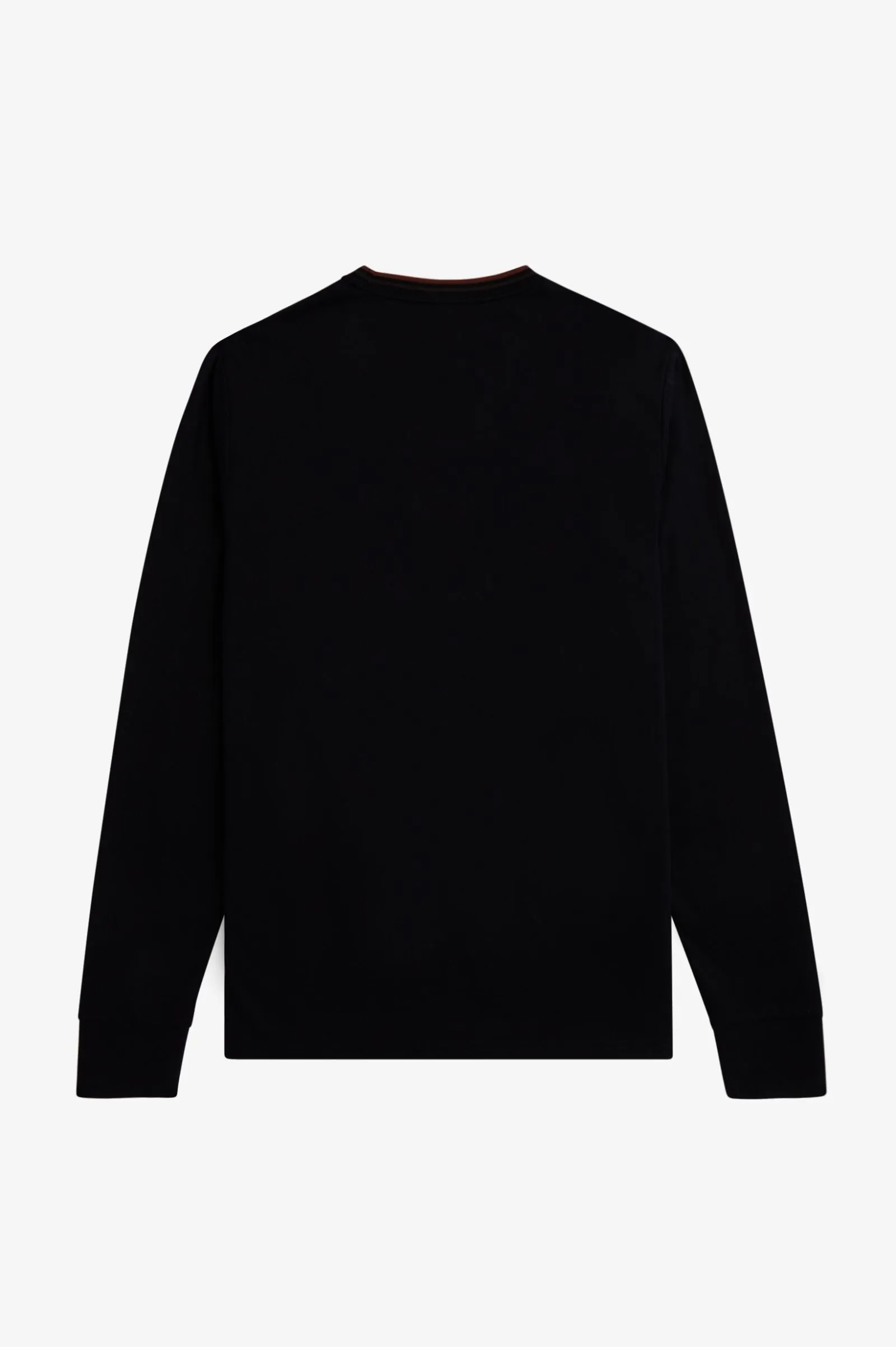 Camiseta con ribete con dos franjas