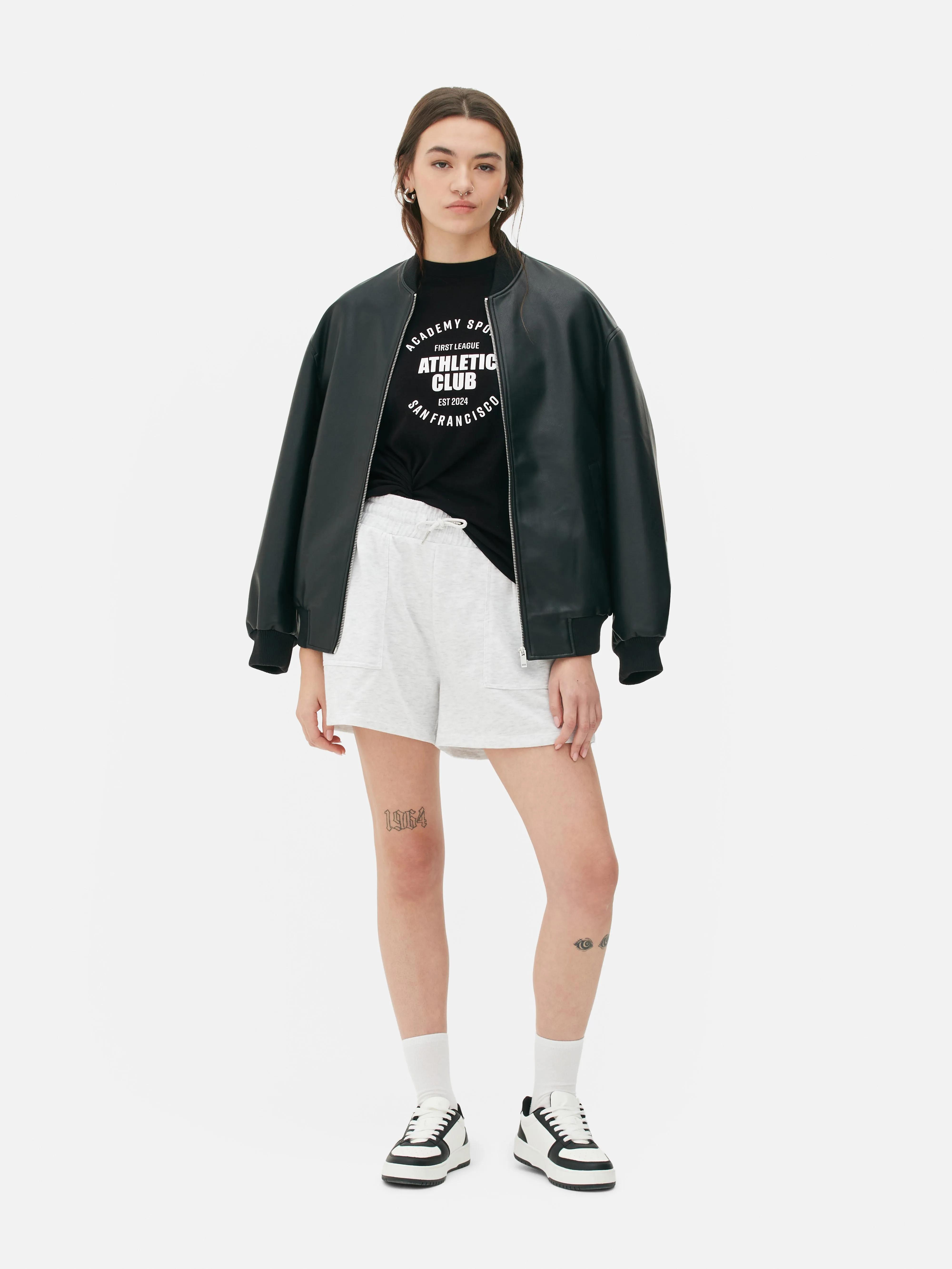 Camiseta de algodón con estampado gráfico