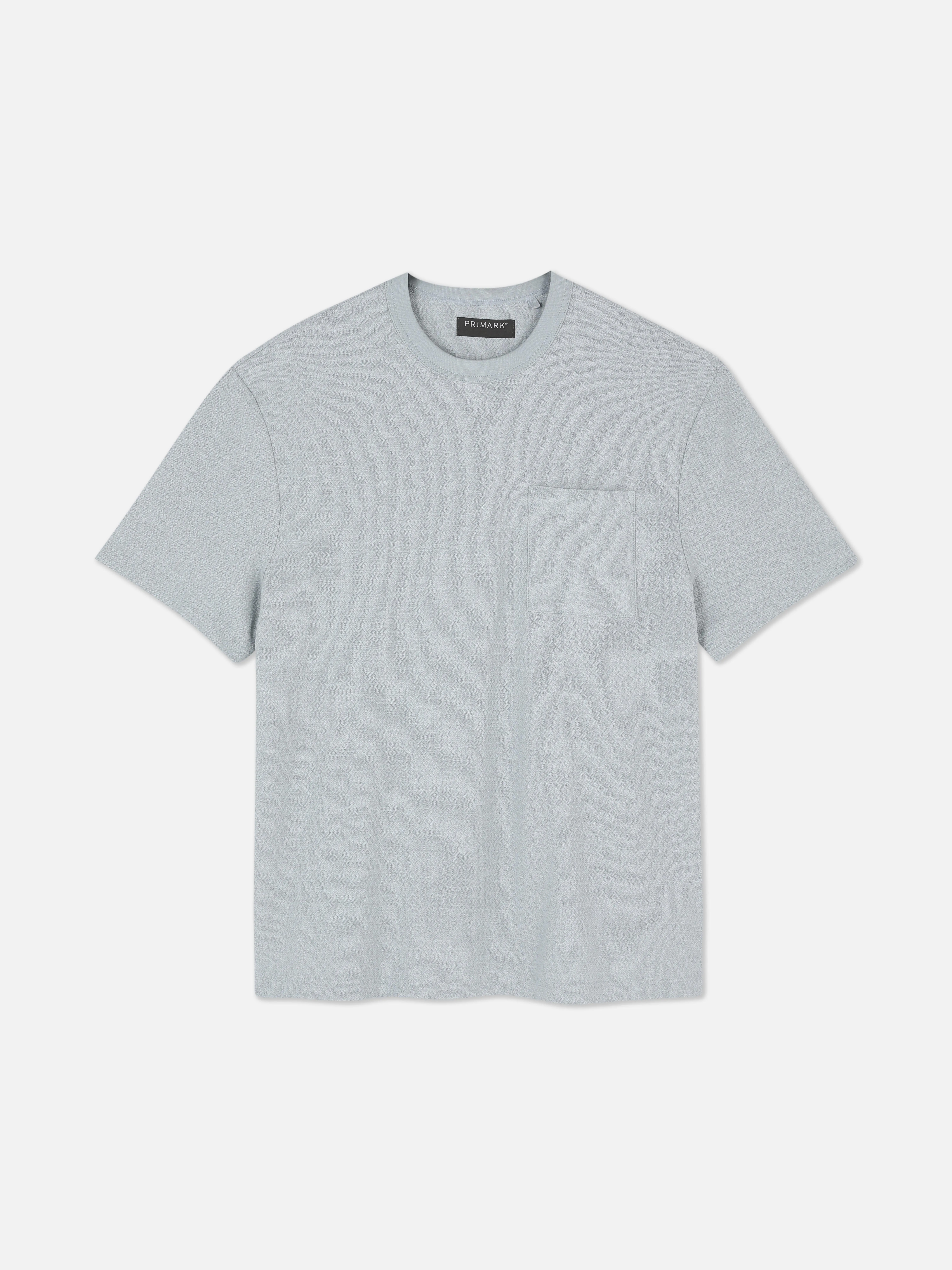 Camiseta de crepé con bolsillo de plastrón