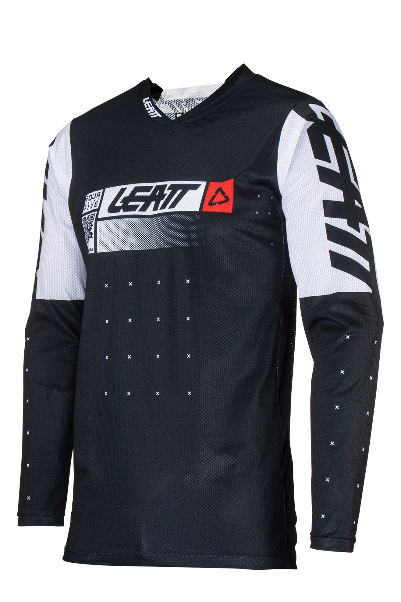 Camiseta de Cross Leatt Moto 4.5 Lite Negra