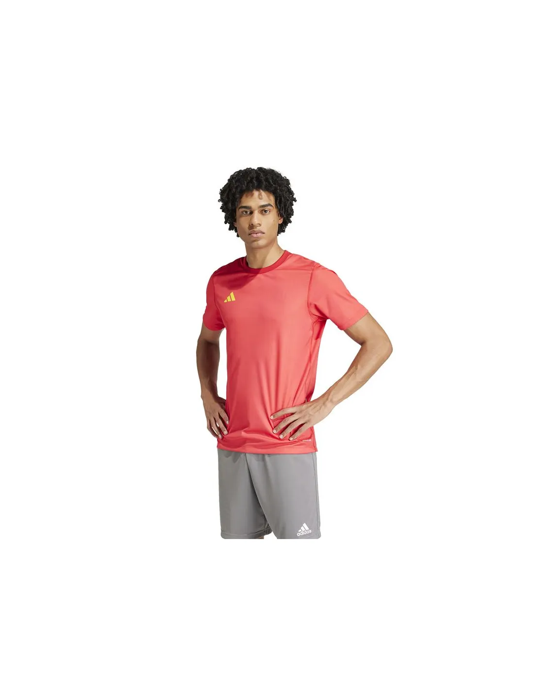Camiseta de Fútbol adidas Reversible 24 Hombre Rojo