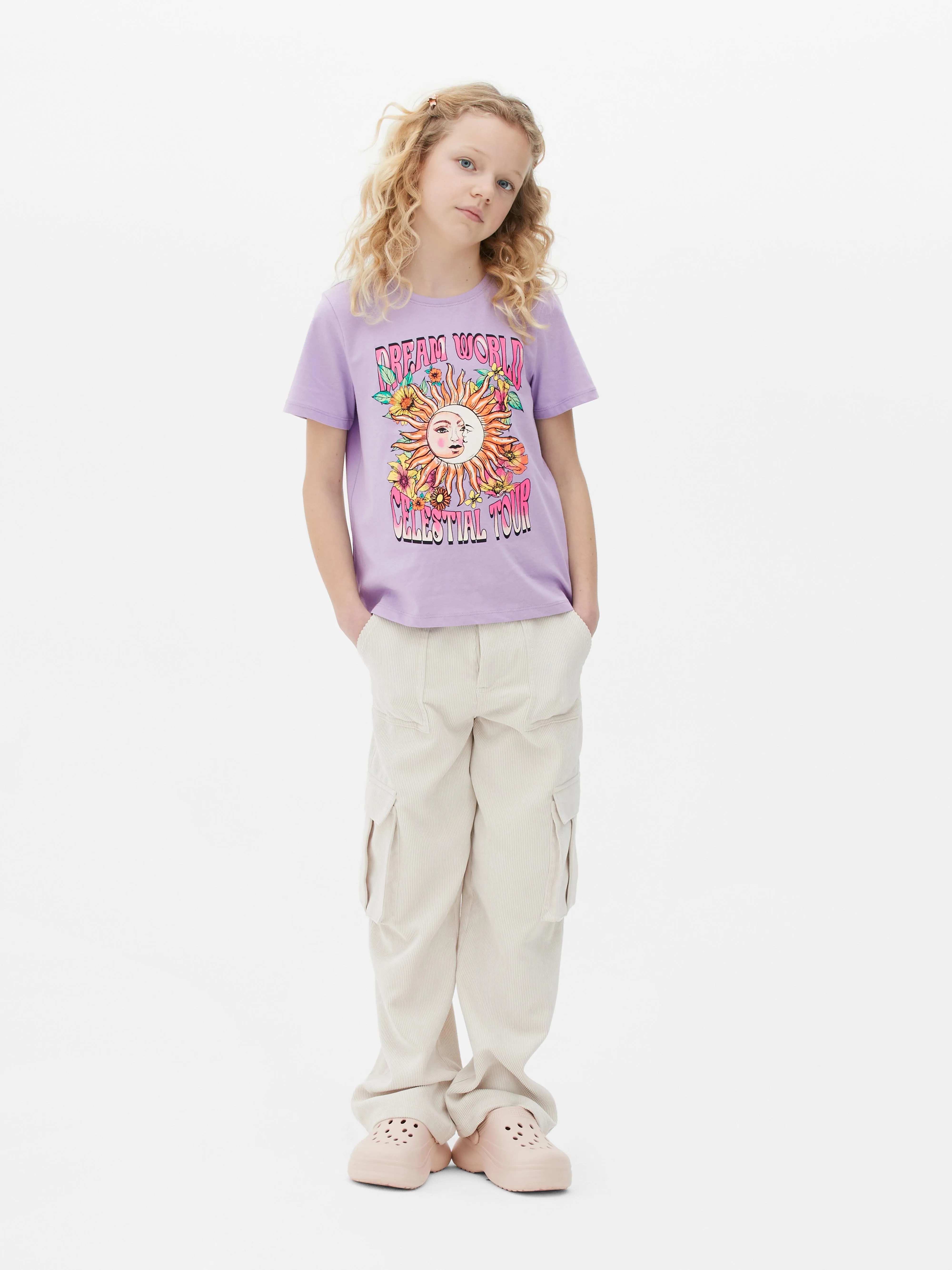 Camiseta de manga corta con estampado gráfico