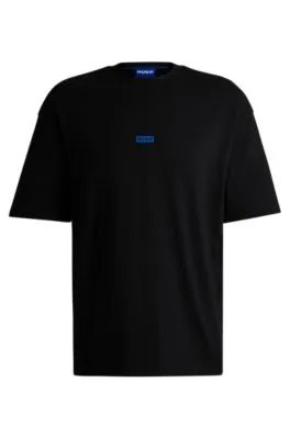 Camiseta de punto de algodón con logo del tema de la nueva temporada
