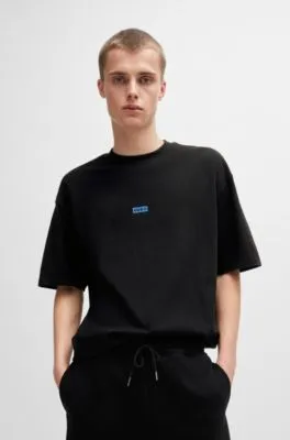 Camiseta de punto de algodón con logo del tema de la nueva temporada