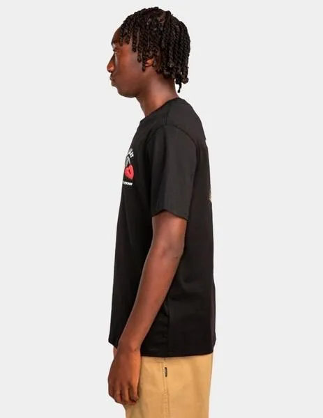 CAMISETA ELEMENT LOVERS LOCK  FLINT BLACK