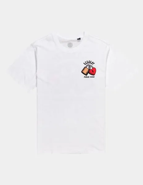 CAMISETA ELEMENT LOVERS LOCK  OPTIC WHITE