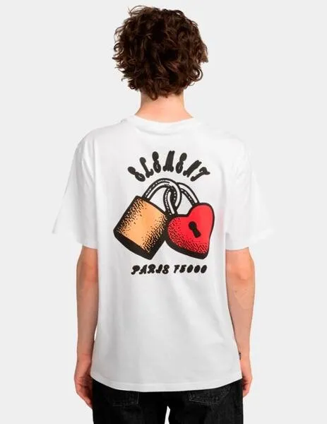 CAMISETA ELEMENT LOVERS LOCK  OPTIC WHITE