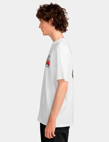 CAMISETA ELEMENT LOVERS LOCK  OPTIC WHITE