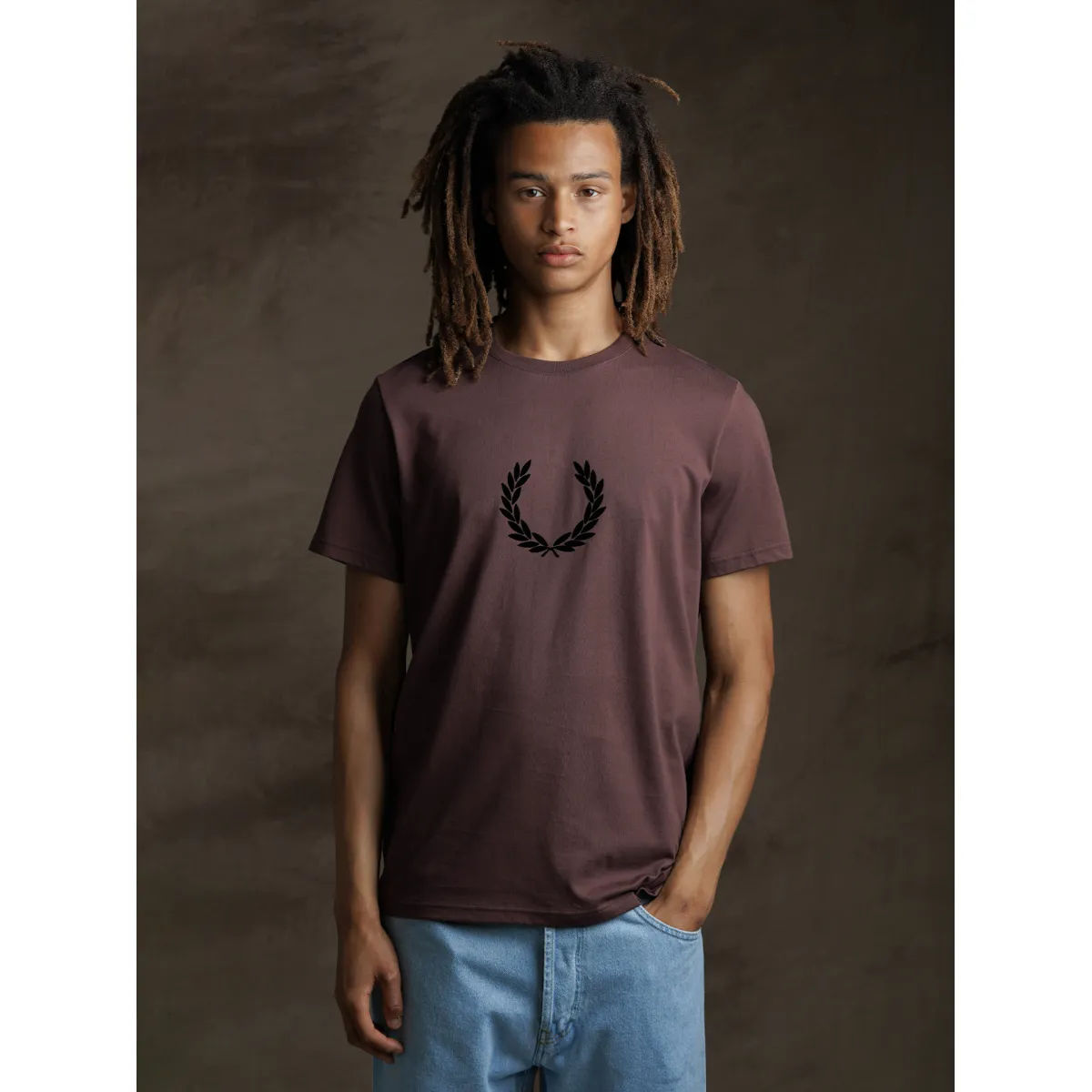 Camiseta Fred Perry Textured Laurel Wreath