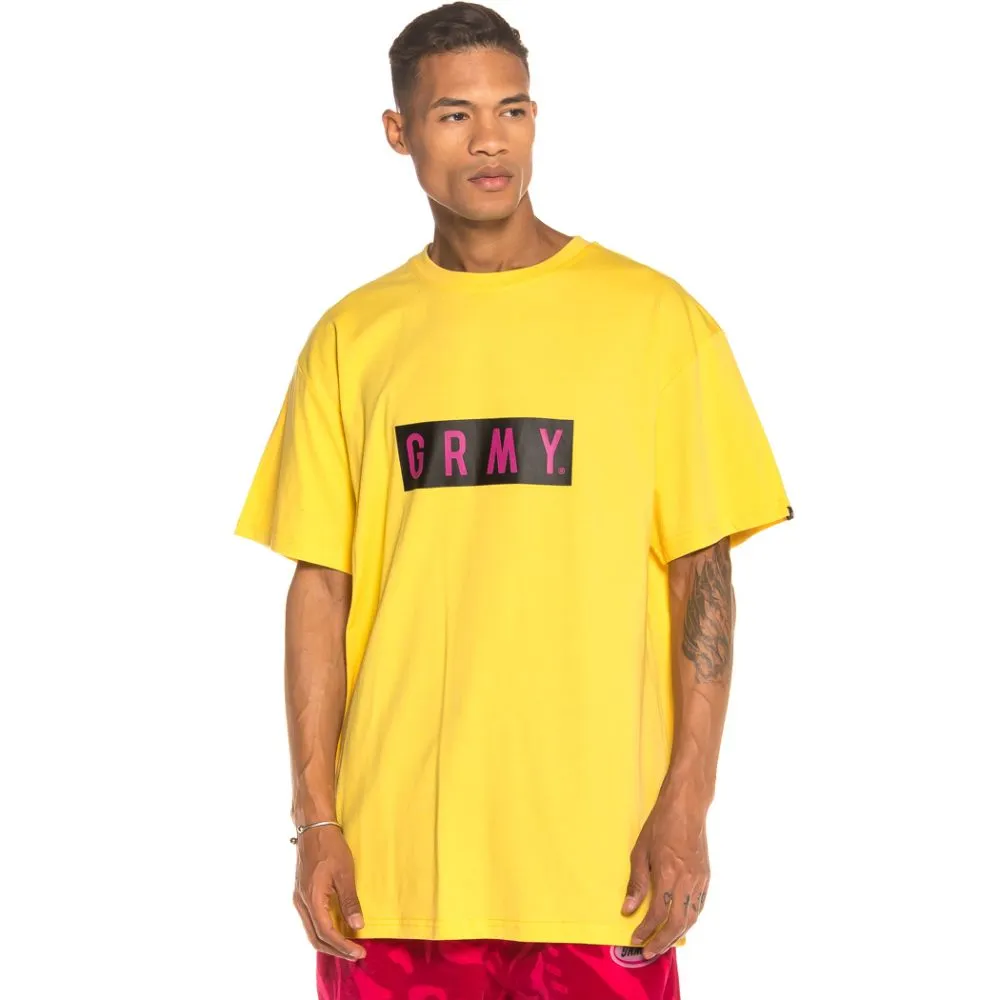 Camiseta Grimey Flying Saucer Tee FW19 Yellow