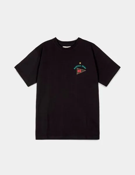 CAMISETA GRIMEY MIGHTY HARMONIST NAUTICA  BLACK