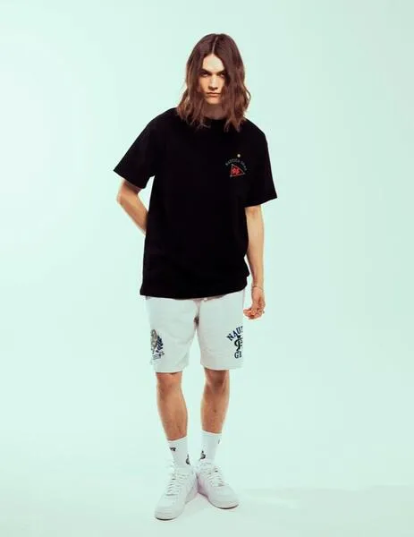 CAMISETA GRIMEY MIGHTY HARMONIST NAUTICA  BLACK
