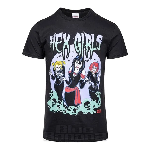 Camiseta Hex Girls Moon Fog (negra)