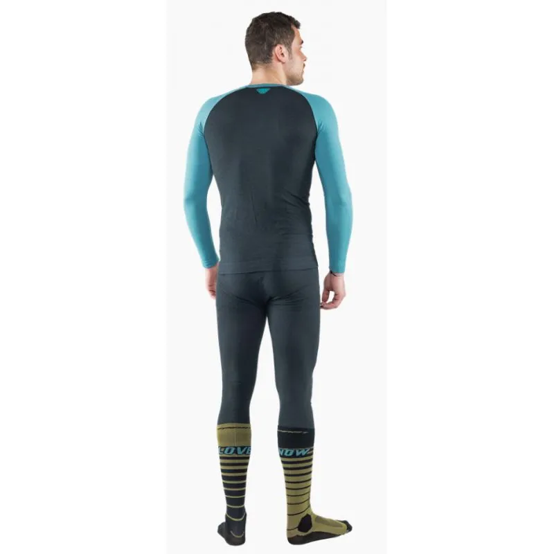 Camiseta interior hombre Dynafit TOUR LIGHT MERINO M L/S (azul tormenta)