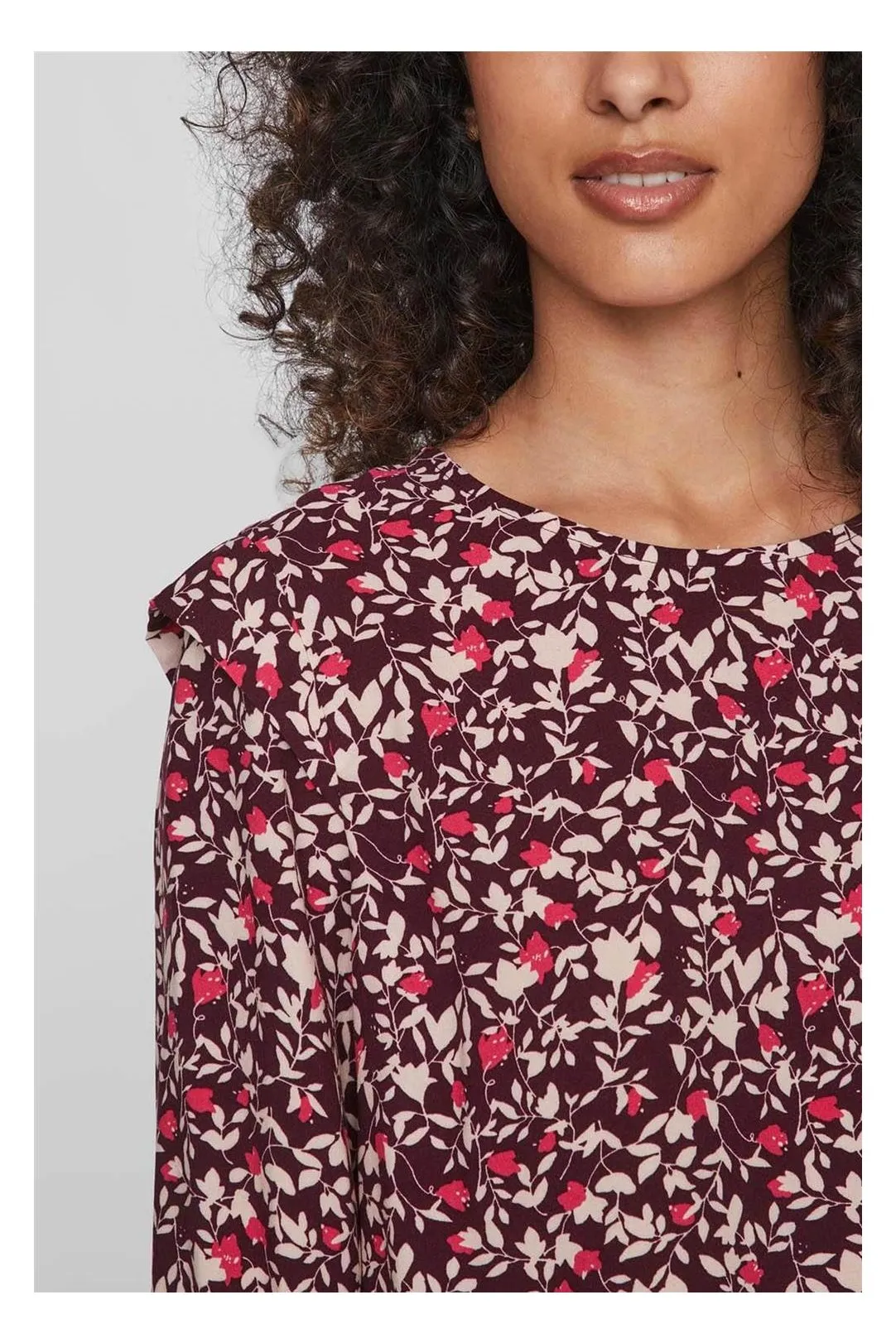 CAMISETA MUJER VICELINA ROJO