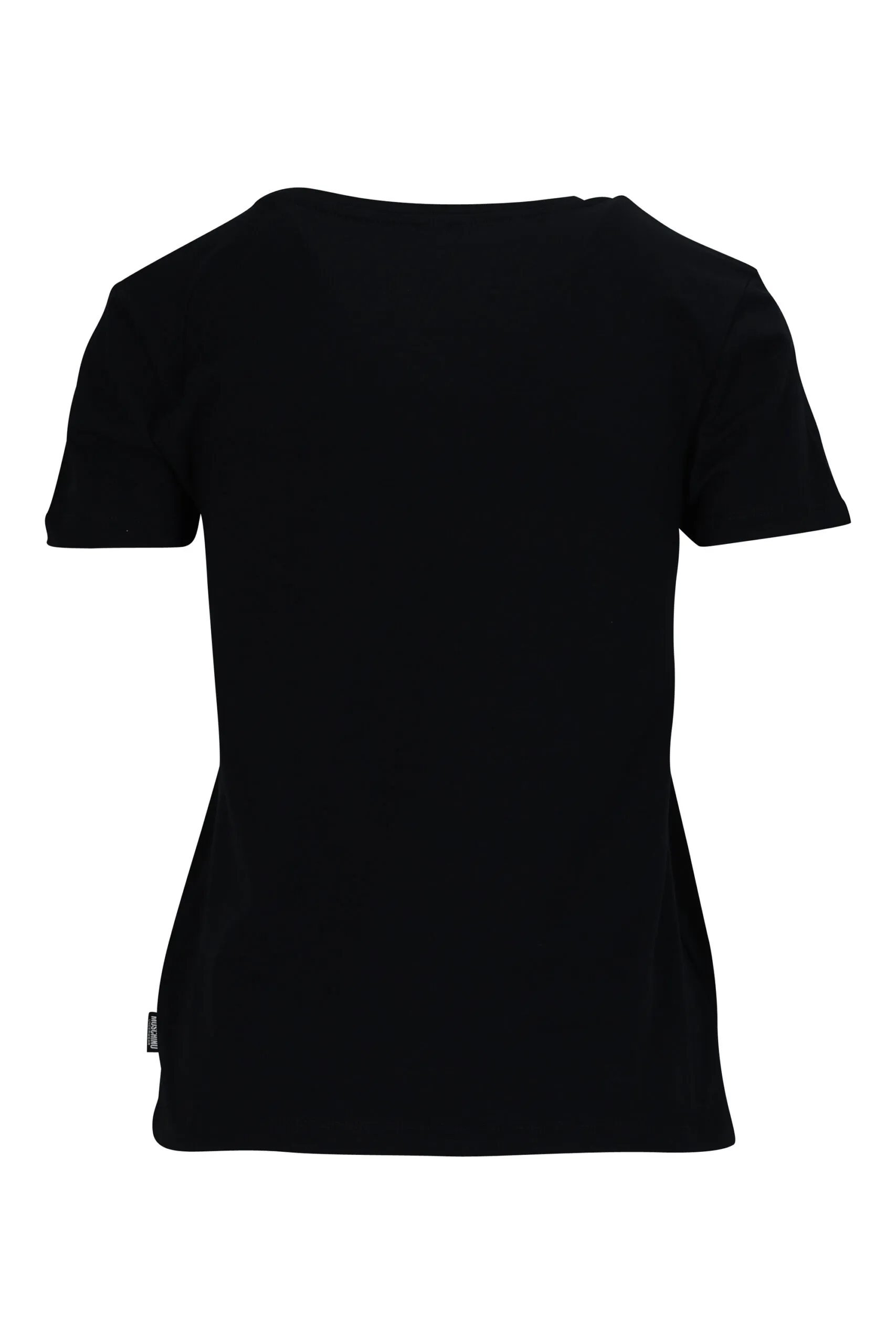 Camiseta negra con logo oso 