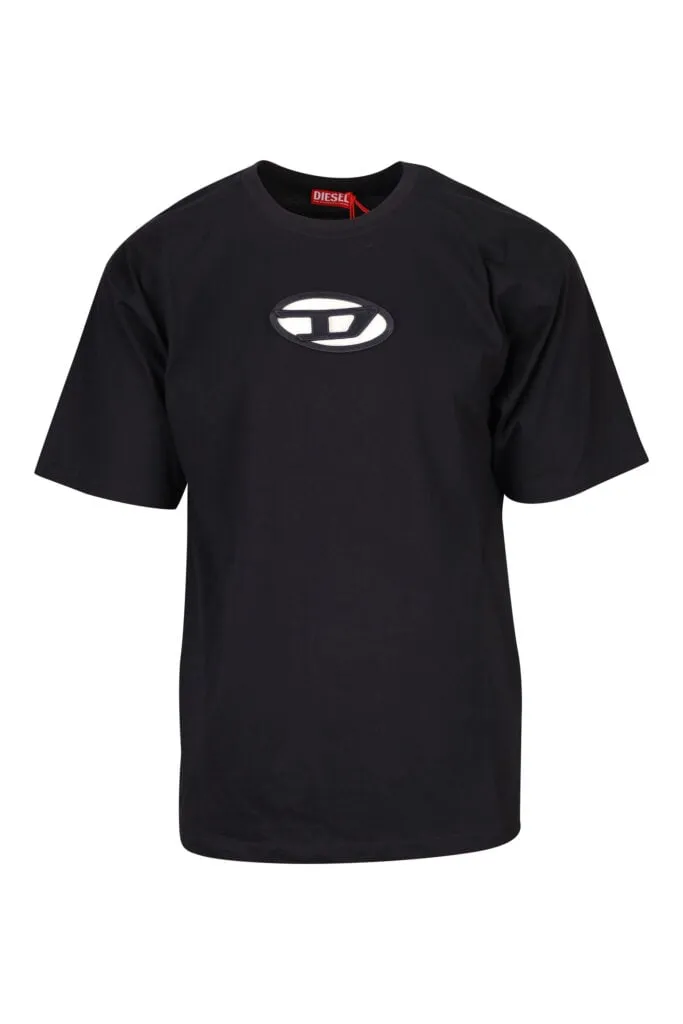 CAMISETA NEGRA CON MINILOGO 