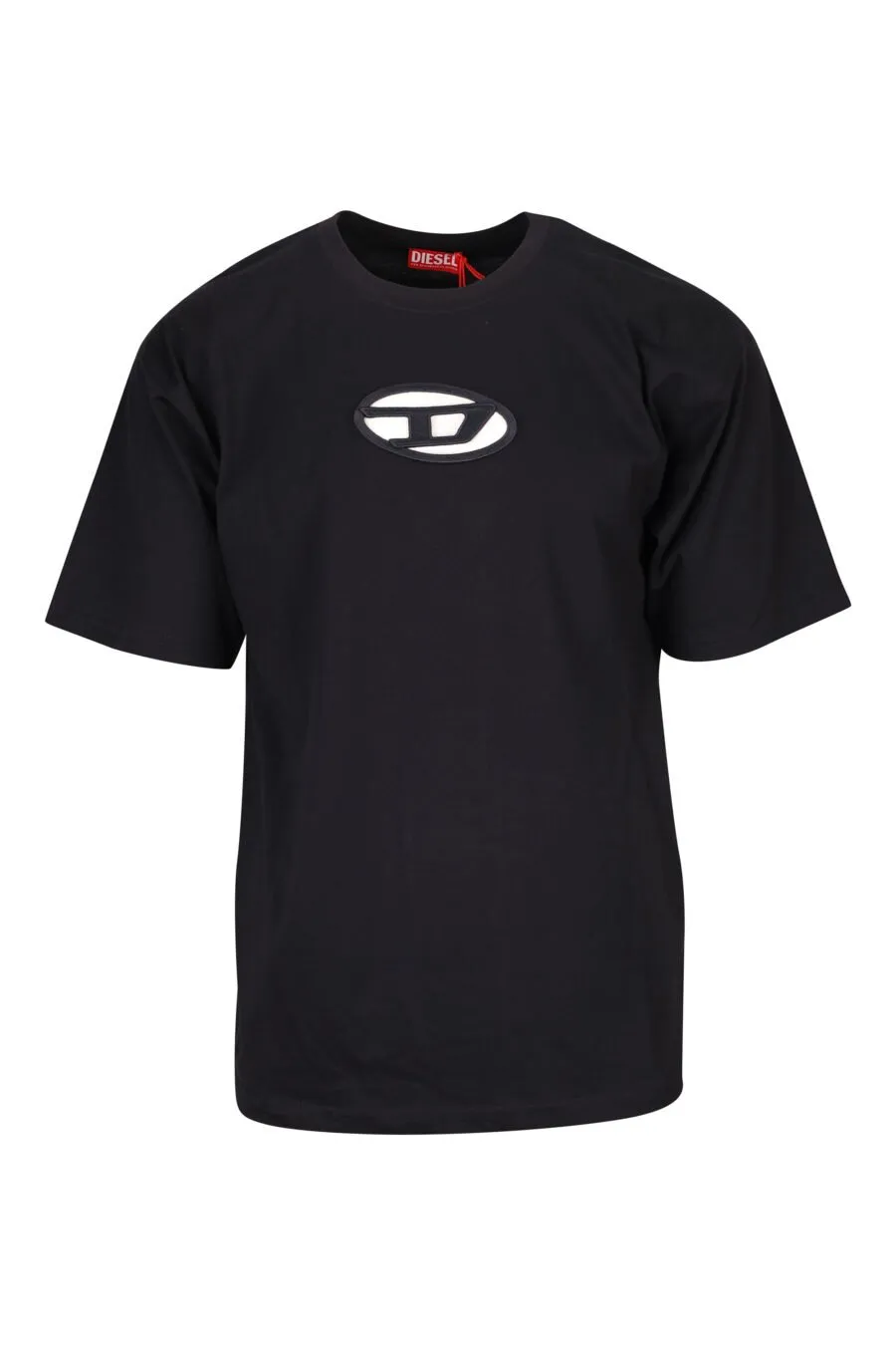 CAMISETA NEGRA CON MINILOGO 