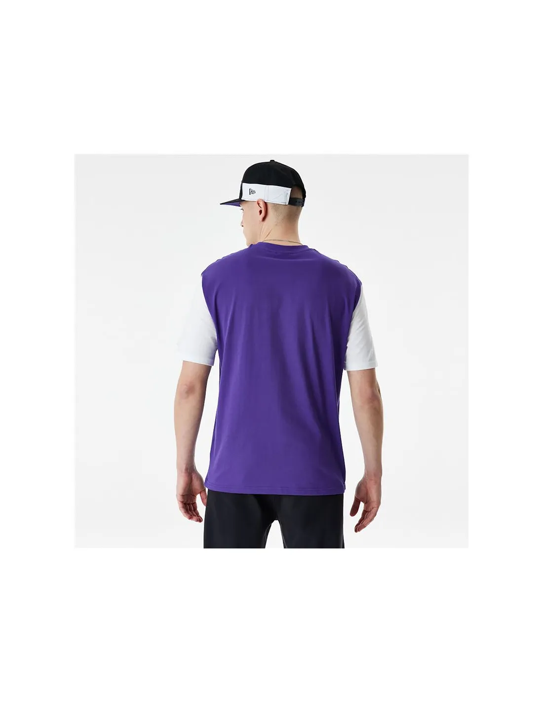 Camiseta New Era NBA Colour Insert LA Lakers Purple Hombre