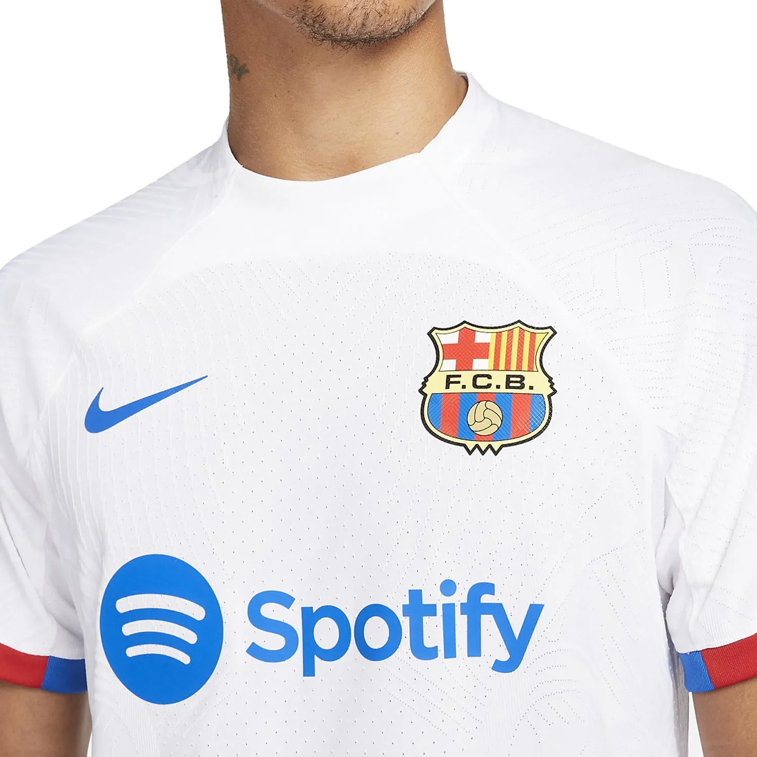Camiseta Nike 2a Barcelona Lewandowski 23 24 DFADV Match PLL