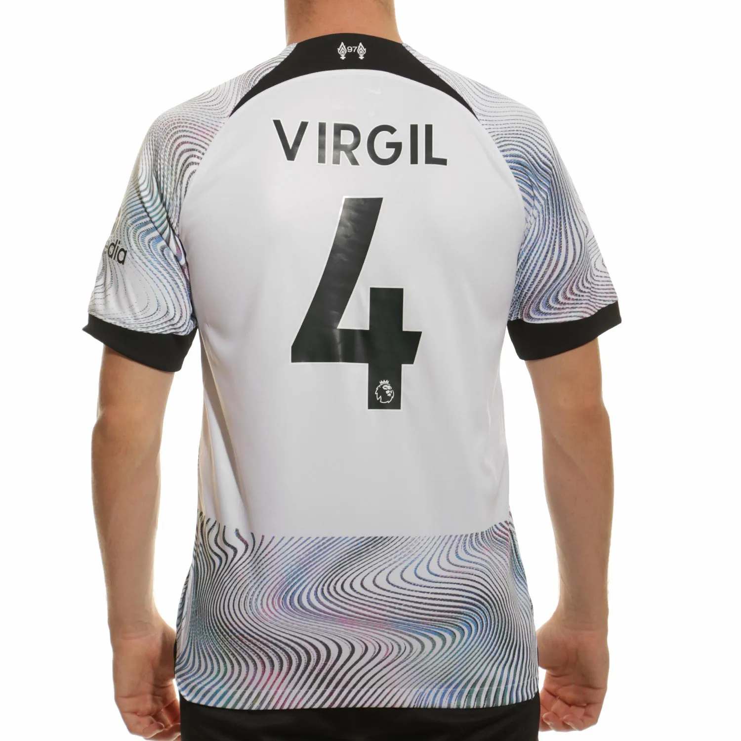 CAMISETA NIKE 2A LIVERPOOL VIRGIL 2022 2023 DRIFIT STADIUM