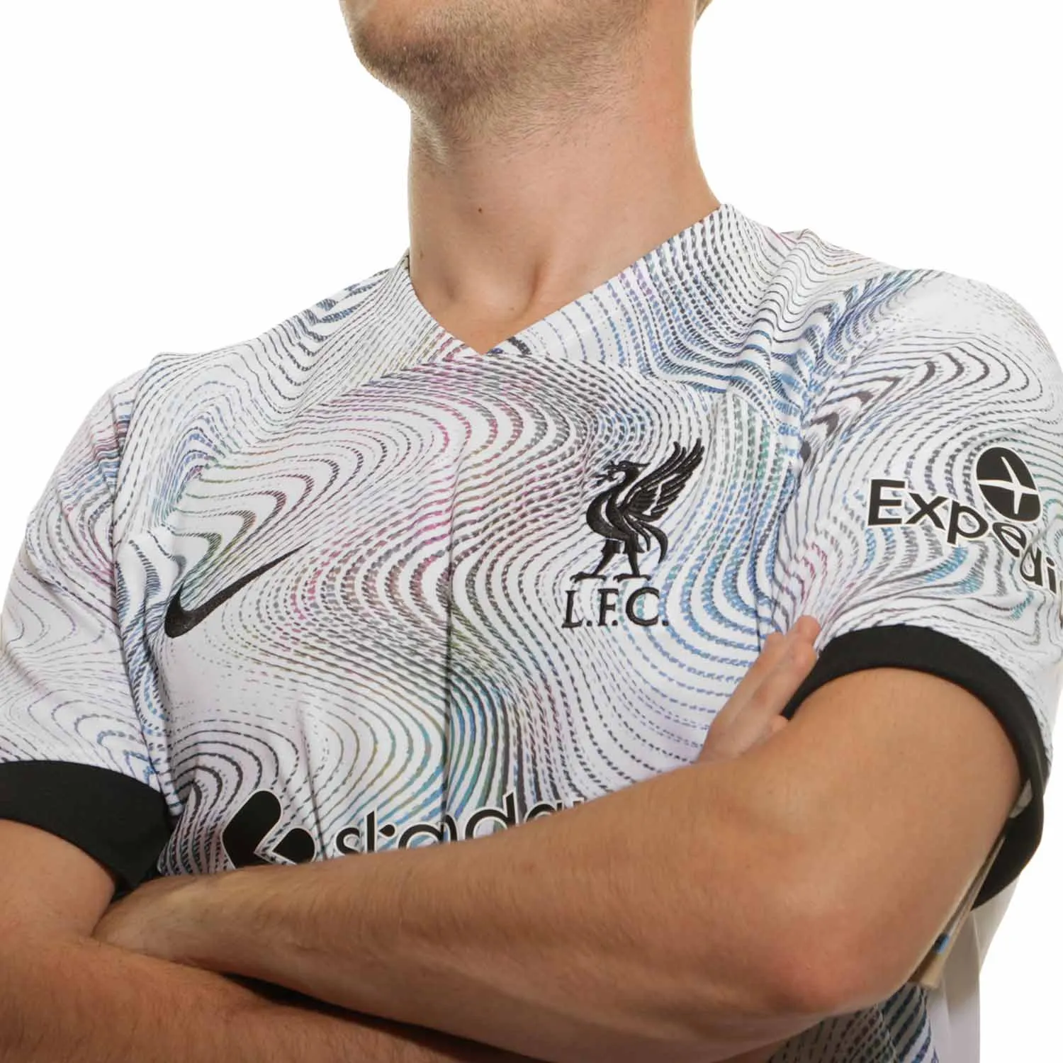 CAMISETA NIKE 2A LIVERPOOL VIRGIL 2022 2023 DRIFIT STADIUM