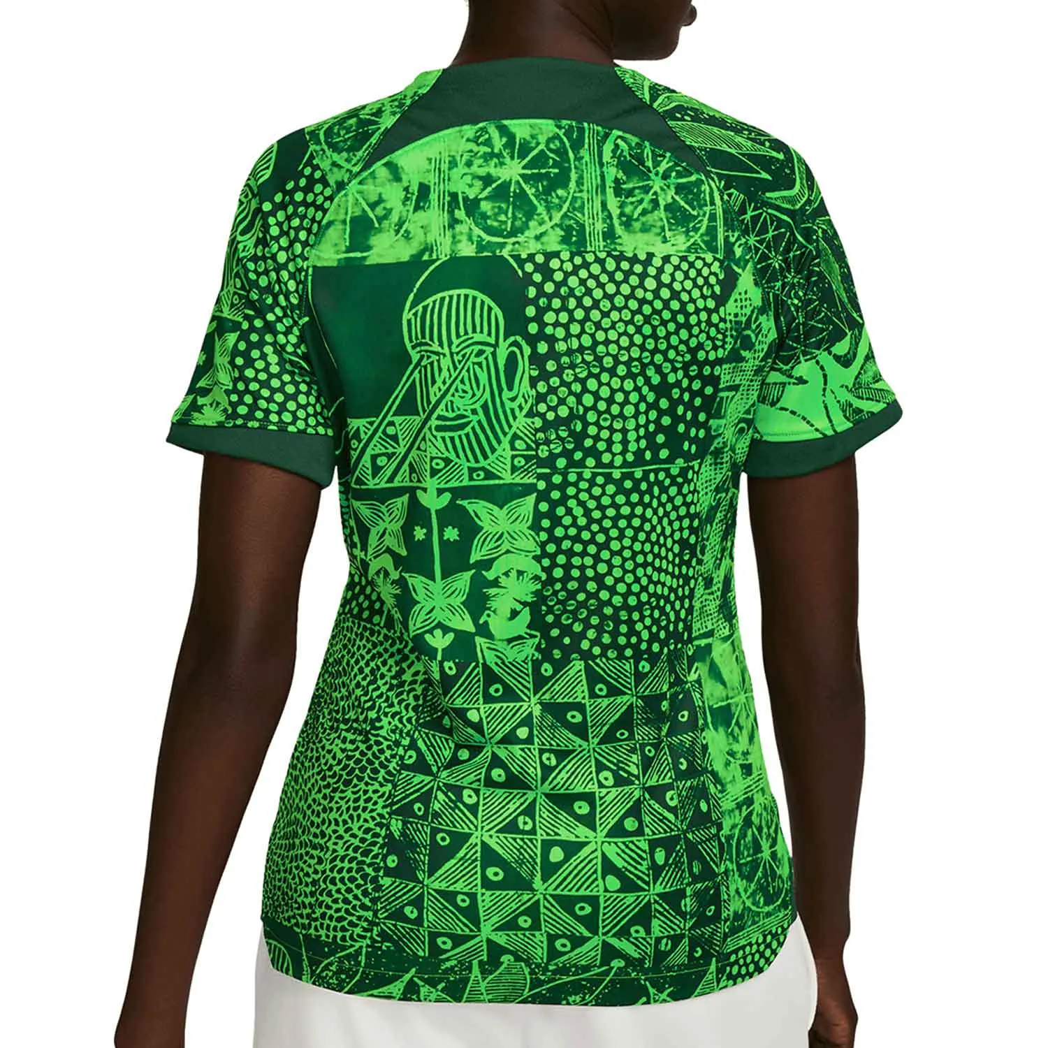 CAMISETA NIKE NIGERIA MUJER 2022 2023 DRIFIT STADIUM