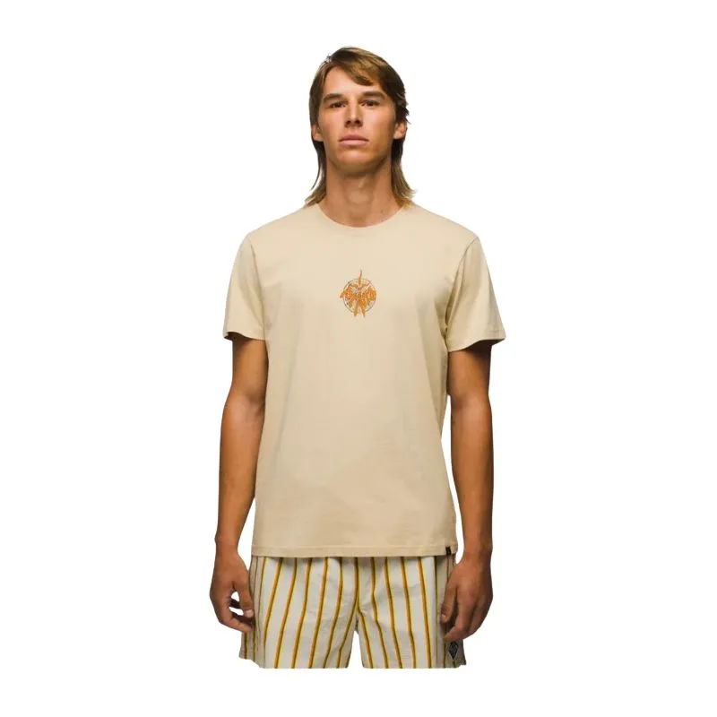 Camiseta Prana Heritage Graphic SS Tee (Cliffside) Hombre