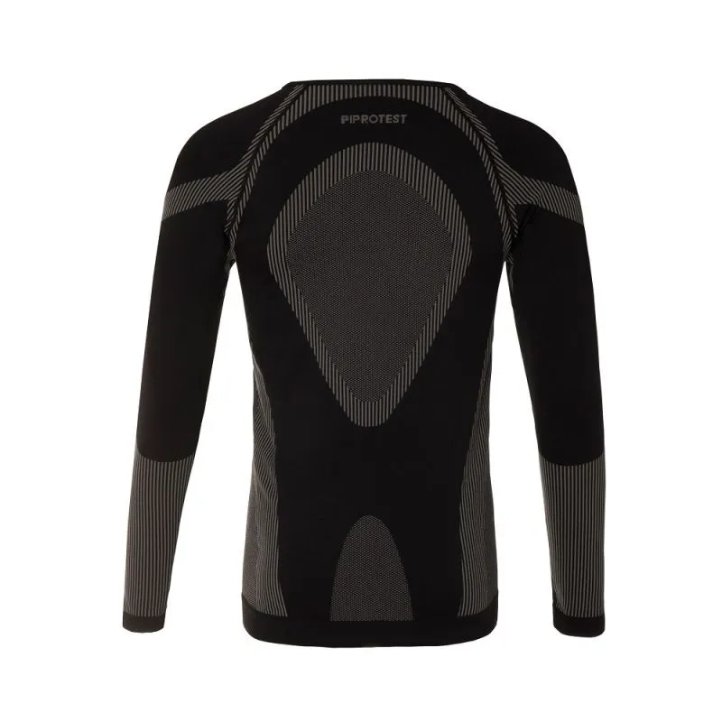 Camiseta técnica Protest Timp Thermo (True Black) para hombre
