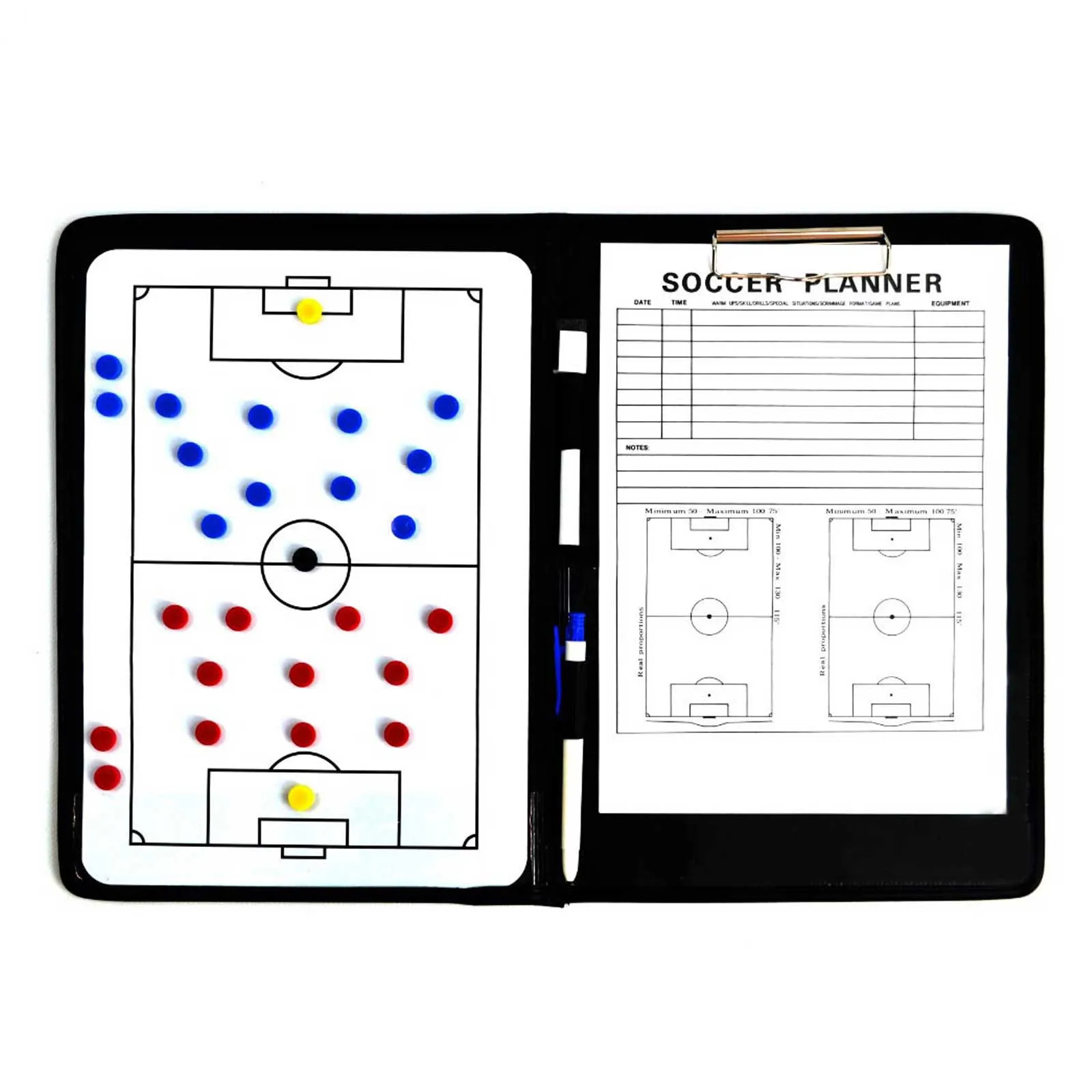 Carpeta entrenador fútbol Zastor 37x25 cm