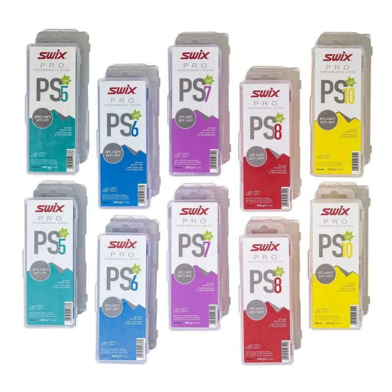 Cera SWIX pro Performance Speed 7 60g (púrpura)