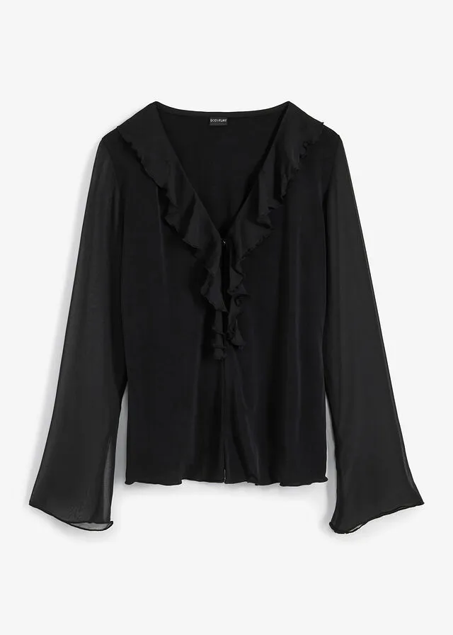 Chaqueta camisera Negro
