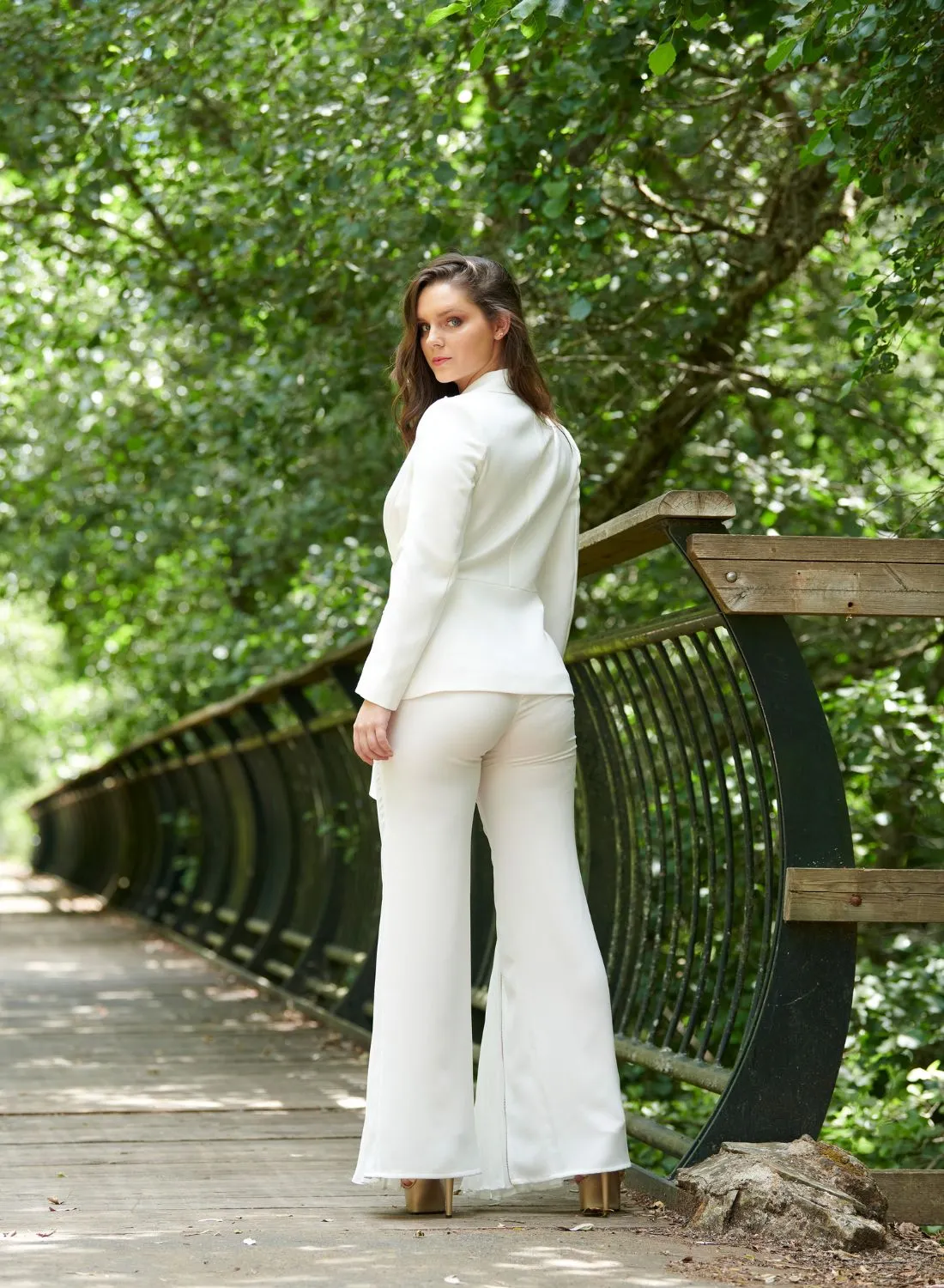 Chaqueta con lazada eventos