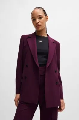Chaqueta cruzada relaxed fit