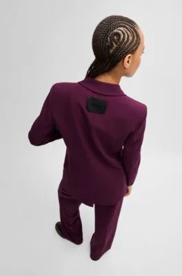 Chaqueta cruzada relaxed fit