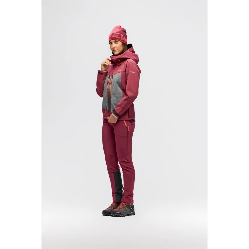 Chaqueta de esquí Salewa Comici Stormwall/Durastrech (Rhodo Red) para mujer